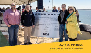 Arbuckle Reservoir Ribbon Cutting