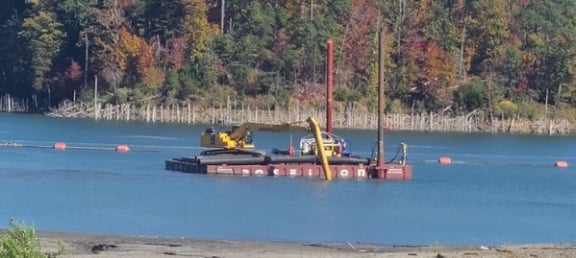 A picture containing tree, water, outdoor, boatDescription automatically generated